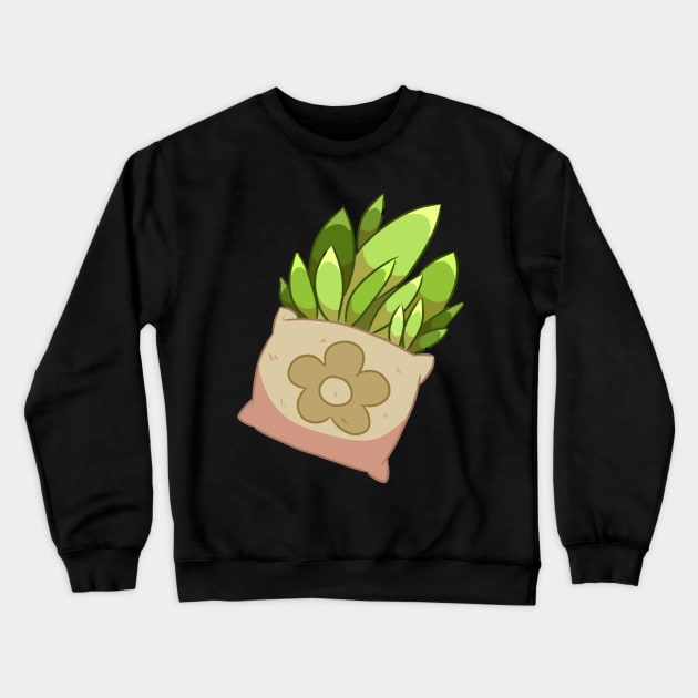 Clump Of Weeds Crewneck Sweatshirt by lindepet